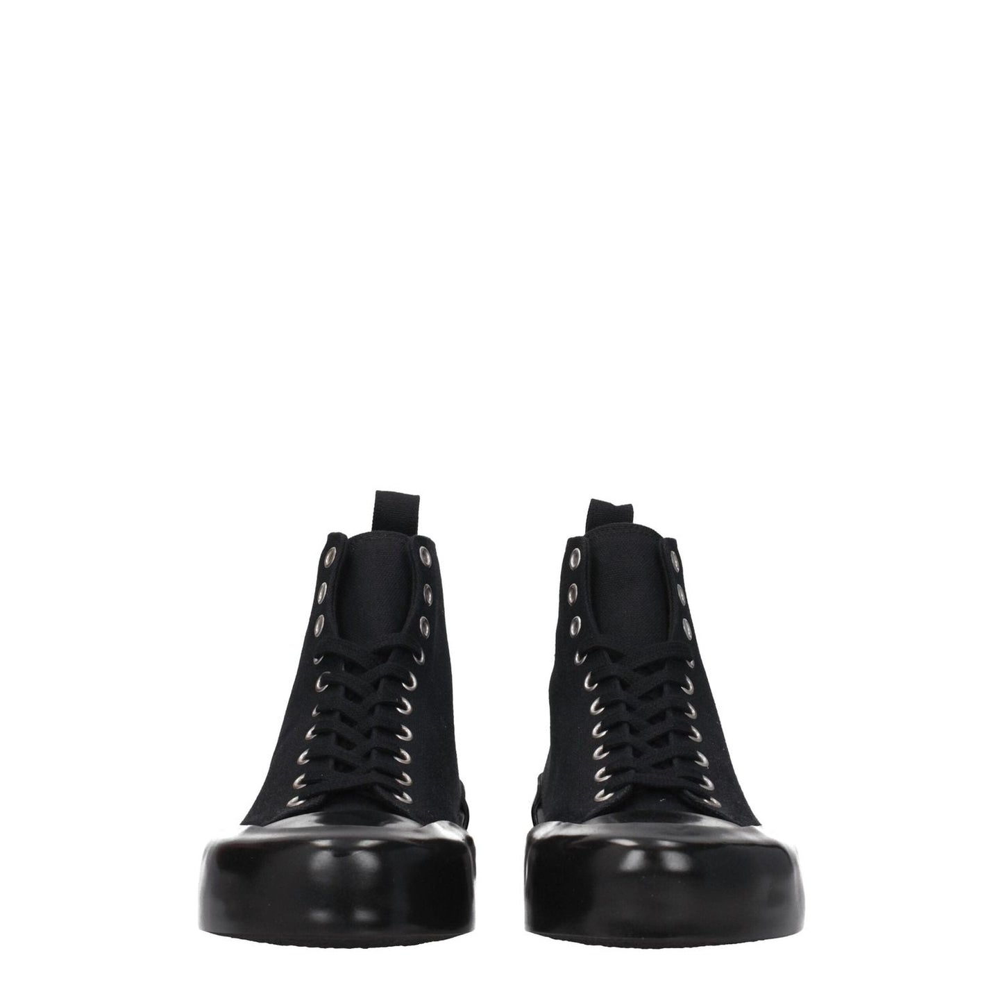Jil Sander Black Fabric High Tops JI-8547355066633-EU36/US6