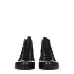 Jil Sander Black Fabric High Tops JI-8547355066633-EU36/US6