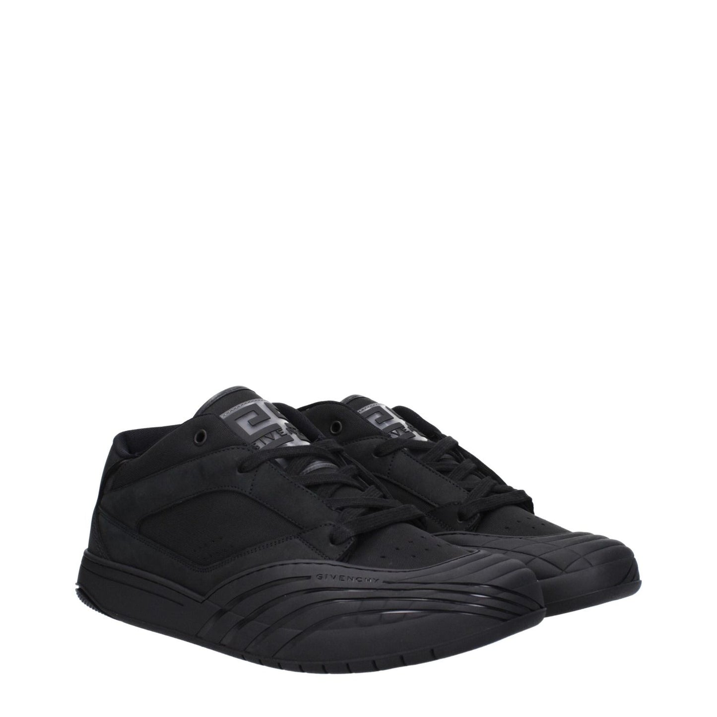 Givenchy Black Fabric Low Tops GI-9293490684169-EU41/US8