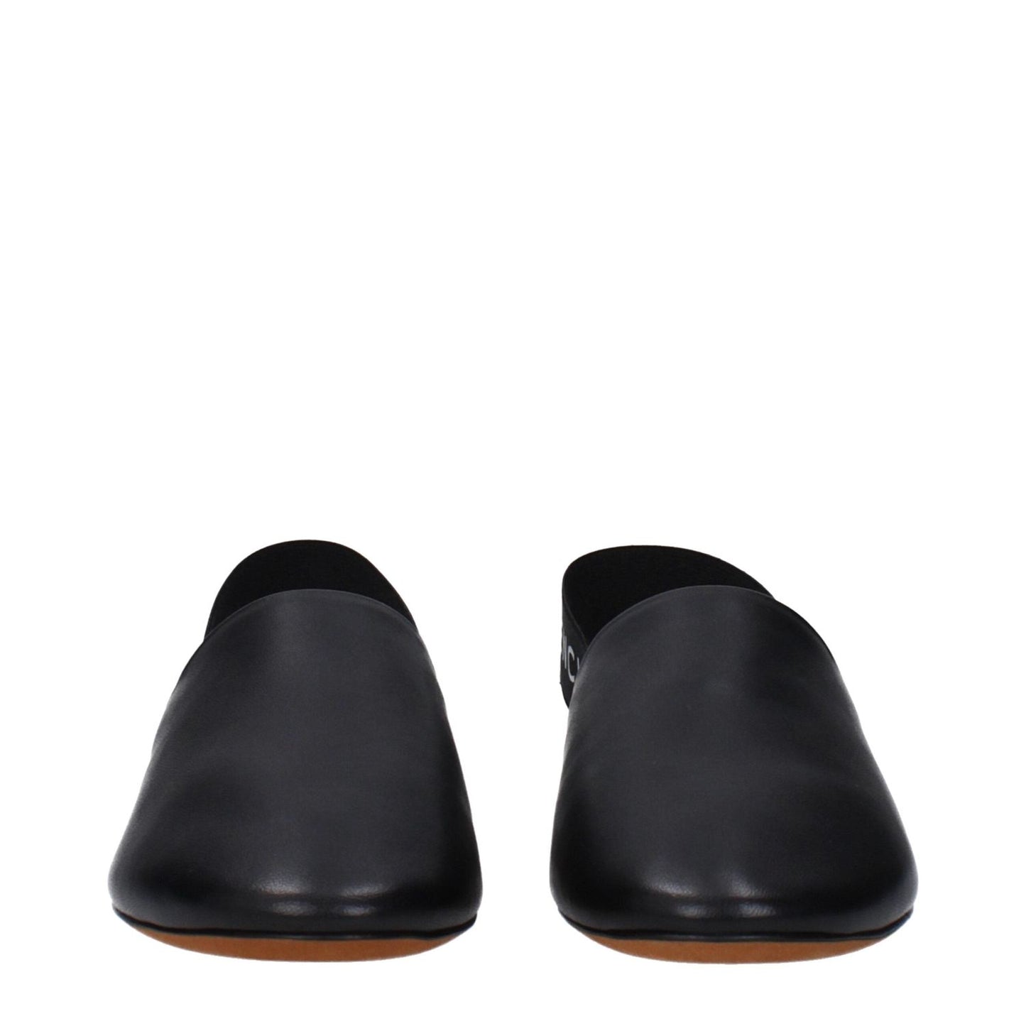 Givenchy Black Leather Mules GI-9474464710921-EU35/US5