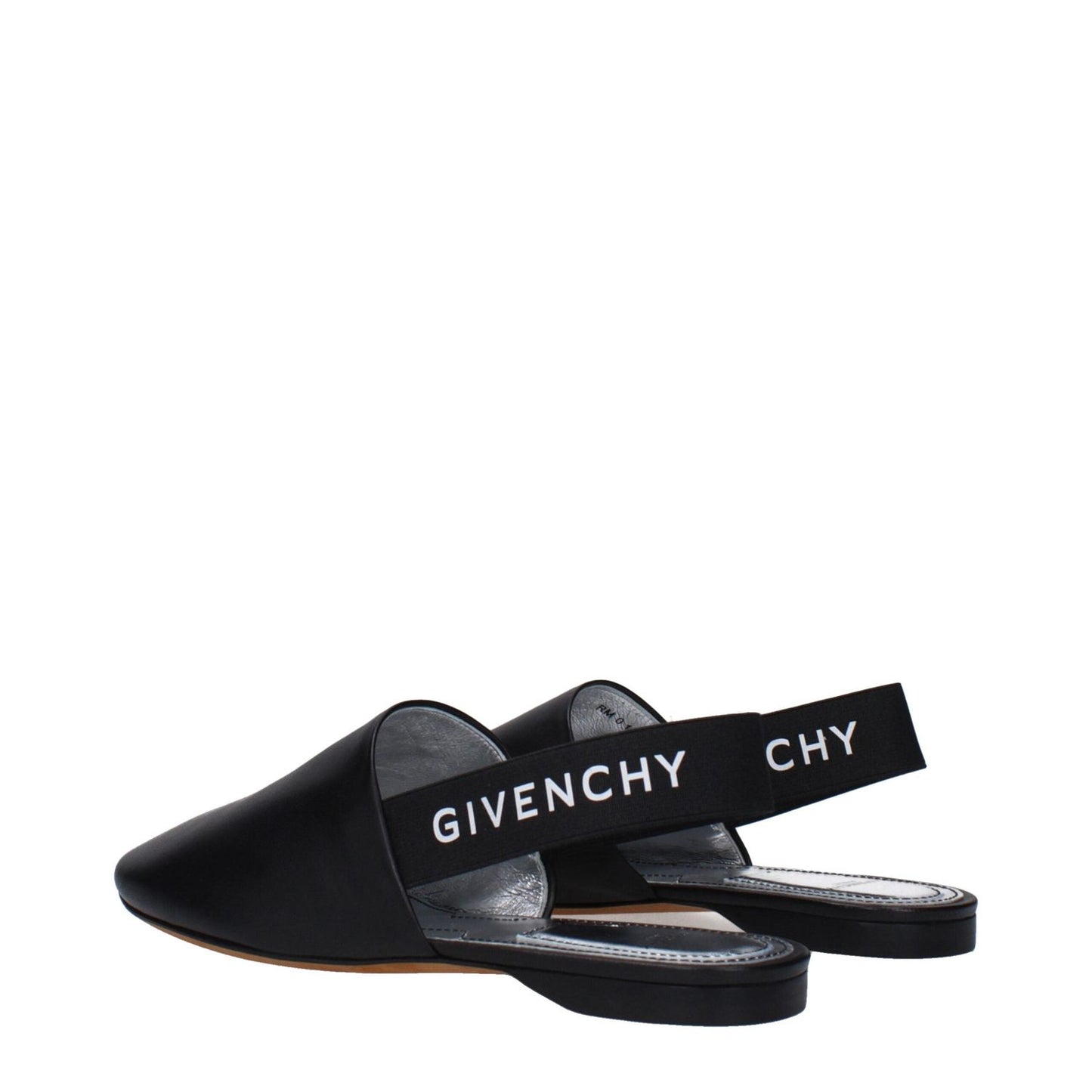 Givenchy Black Leather Mules GI-9474464710921-EU35/US5