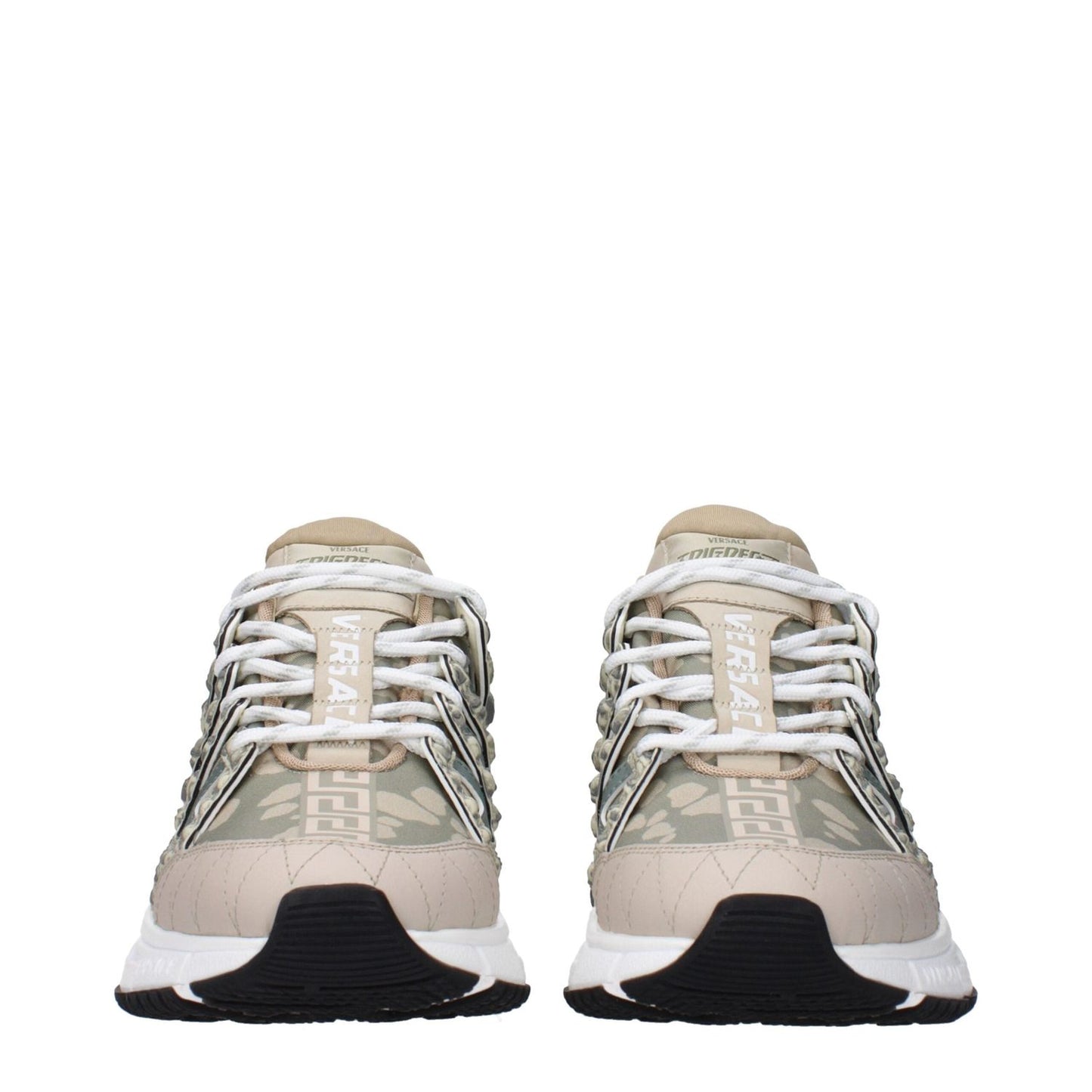 Versace Green Fabric Low Tops VE-14884864557321-EU41/US8