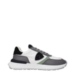 Philippe Model White Fabric Athletic Sneakers PH-15084887113993-EU41/US8