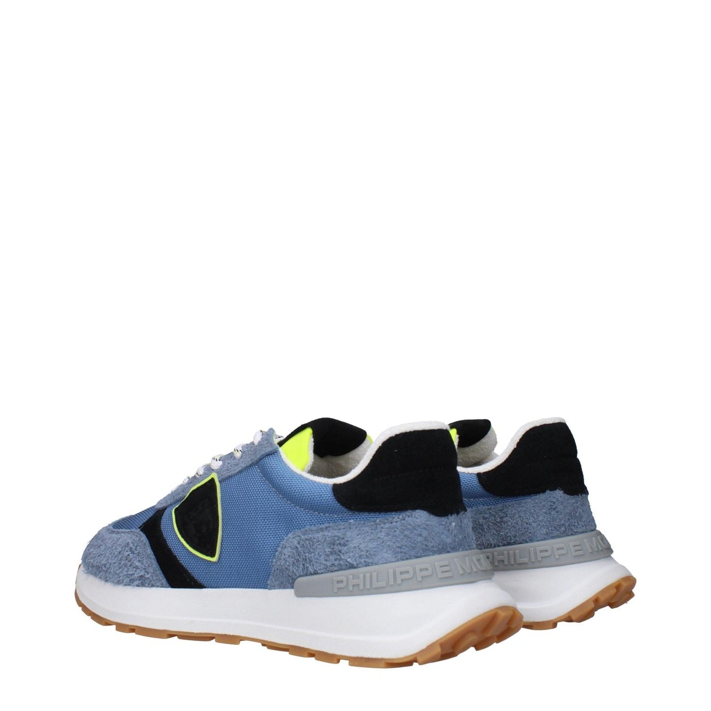 Philippe Model Blue Fabric Athletic Sneakers PH-15084818956553-EU41/US8