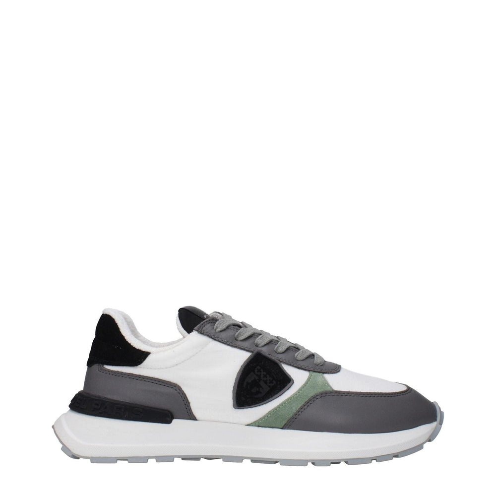 Philippe Model White Fabric Low Tops PH-15084909003017-EU40/US7