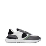 Philippe Model White Fabric Low Tops PH-15084909003017-EU40/US7
