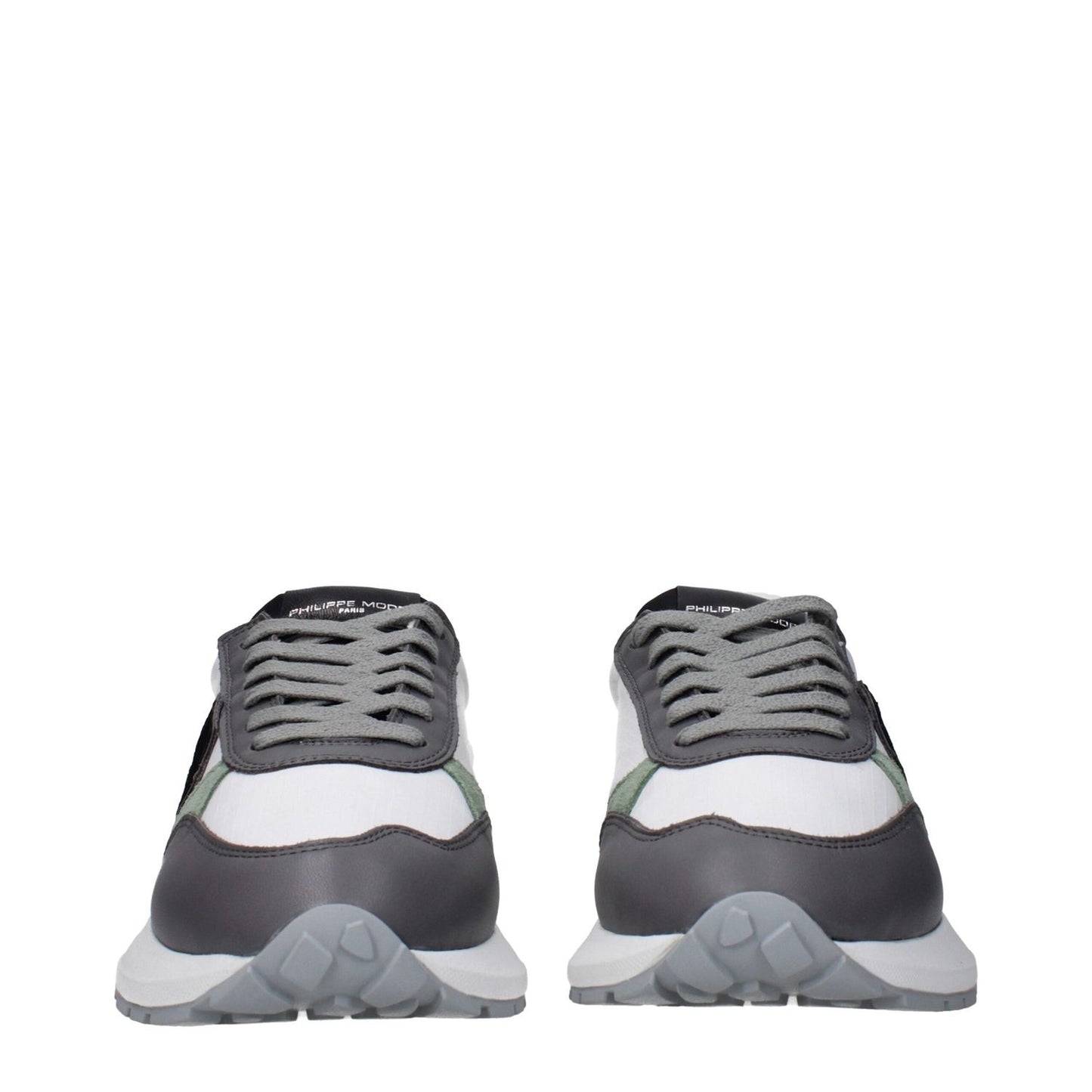 Philippe Model White Fabric Low Tops PH-15084909003017-EU40/US7