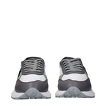 Philippe Model White Fabric Low Tops PH-15084909003017-EU40/US7