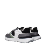 Philippe Model White Fabric Low Tops PH-15084909003017-EU40/US7