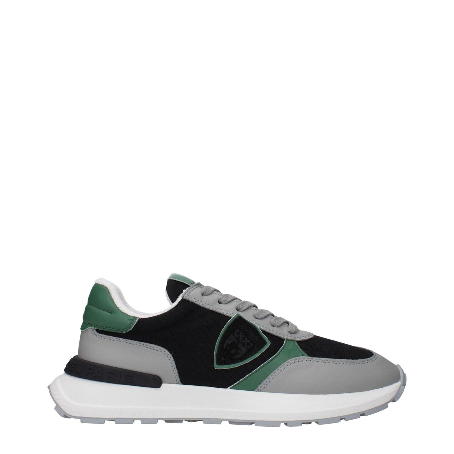 Philippe Model Black Fabric Athletic Sneakers PH-15090007834889-EU41/US8