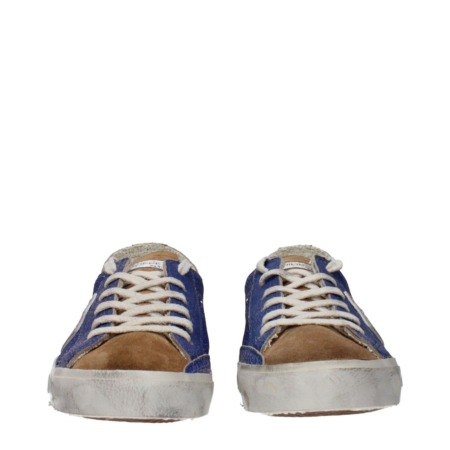 Philippe Model Blue Leather Low Tops PH-15087004745993-EU41/US8