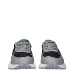 Philippe Model Black Fabric Athletic Sneakers PH-15089971396873-EU40/US7