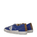 Philippe Model Blue Leather Low Tops PH-15087004745993-EU41/US8