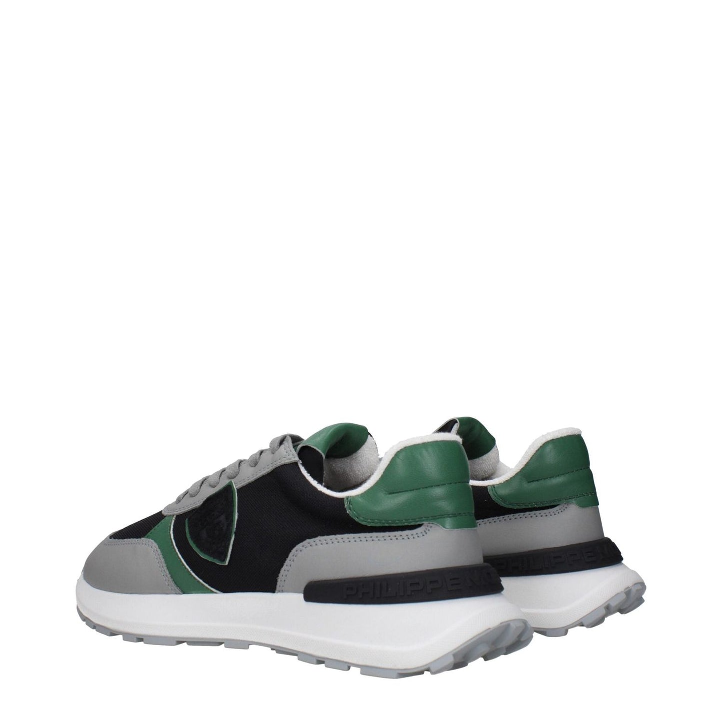 Philippe Model Black Fabric Athletic Sneakers PH-15089971396873-EU40/US7