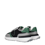 Philippe Model Black Fabric Athletic Sneakers PH-15090007834889-EU41/US8