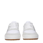 Philippe Model White Leather Low Tops PH-15090044403977-EU40/US7