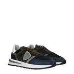 Philippe Model Blue Leather Low Tops PH-15090123604233-EU40/US7