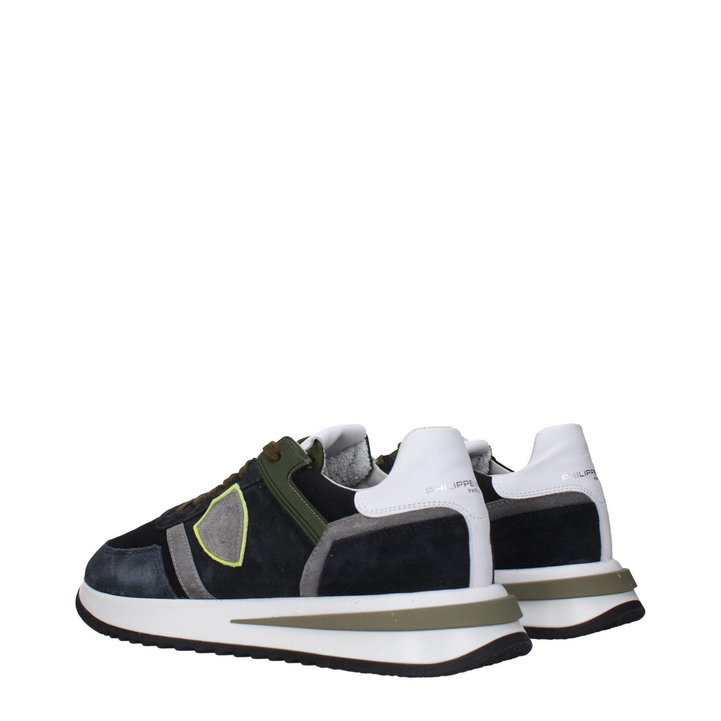 Philippe Model Blue Leather Low Tops PH-15090123604233-EU40/US7
