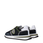 Philippe Model Blue Leather Low Tops PH-15090123604233-EU40/US7