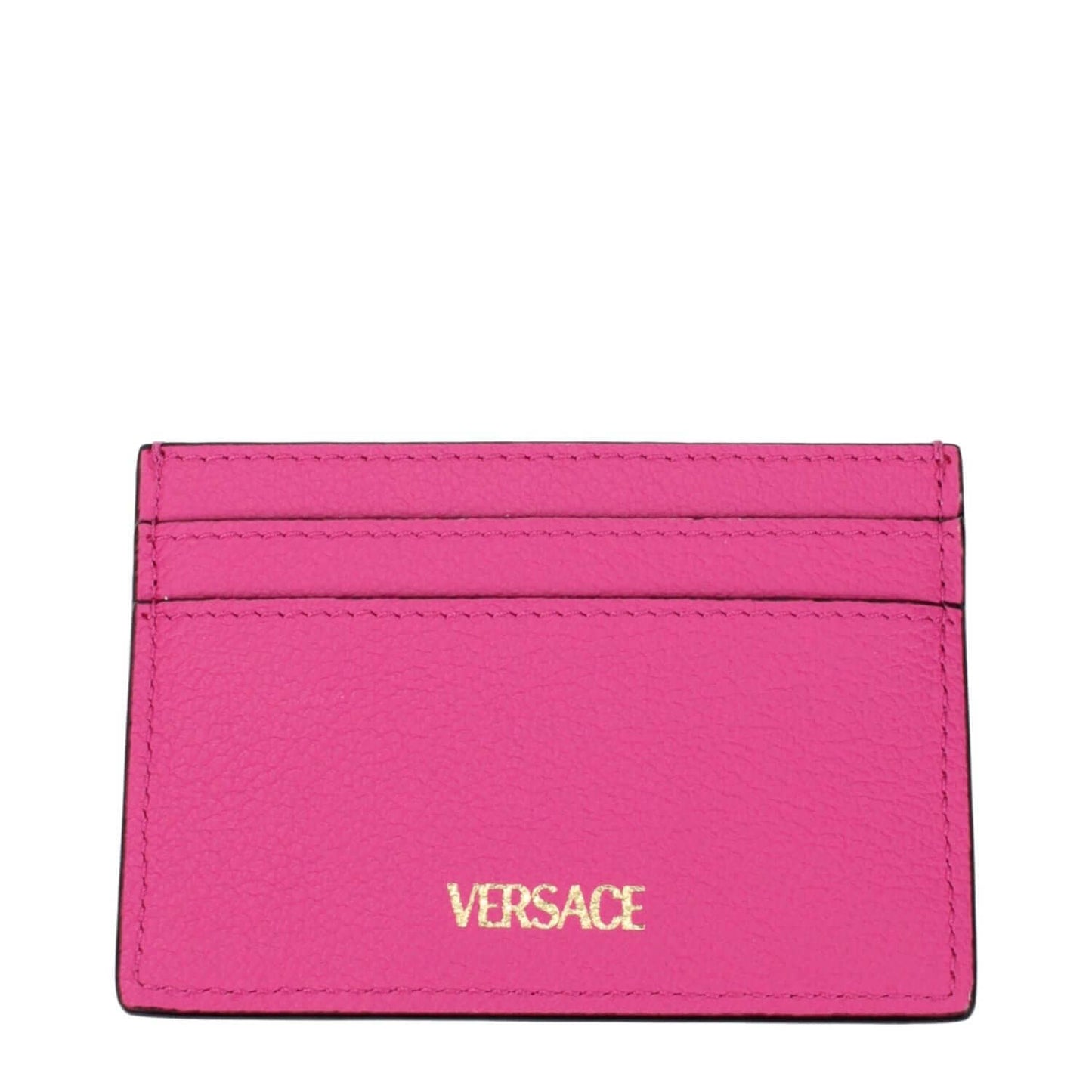 Versace Pink Leather Cardholder