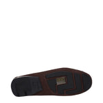 Versace Brown Leather Slip-On Loafers VE-15201497579785-EU40/US7