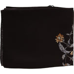 Dolce & Gabbana Brown 100% Silk Bird Print Wrap 80cm X 95cm RRP Scarf MS5007