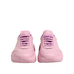 Dolce & Gabbana Pink Leather Daymaster Low Top Sneakers Shoes MV7784-41
