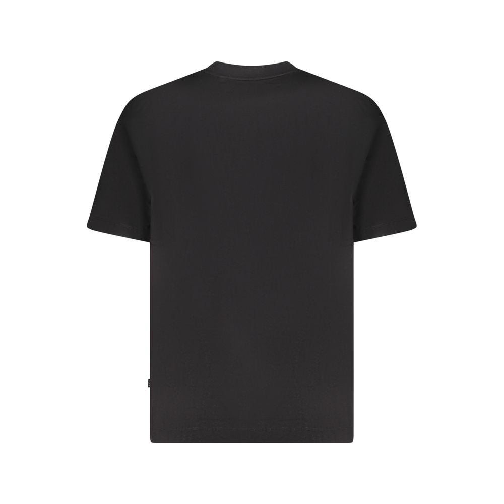 Guess Jeans Black Cotton Men Oversize T-Shirt GU-39215-M