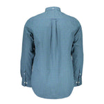 Gant Blue Cotton Shirt GA-6386-S