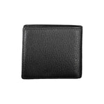 La Martina Black Leather Wallet LA-20583