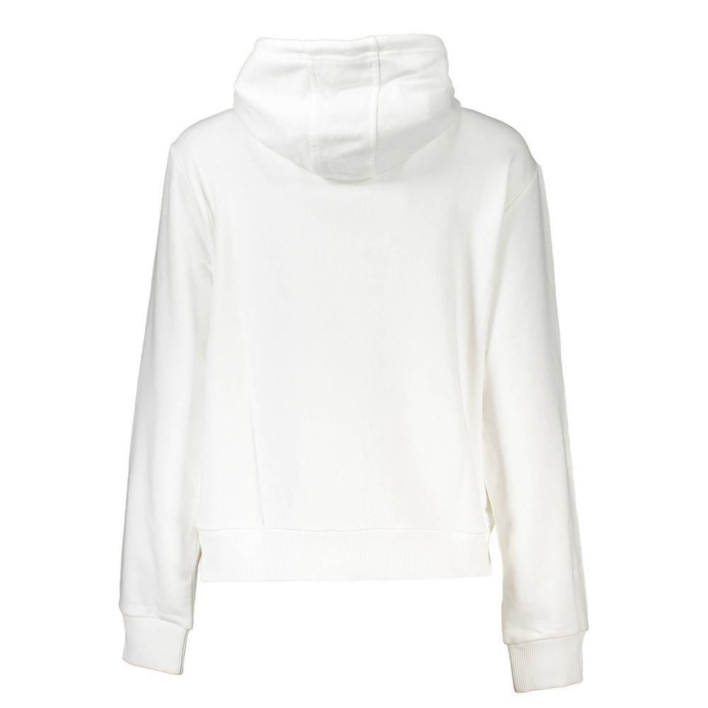 Cavalli Class White Cotton Sweater