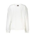 Cavalli Class White Cotton Sweater