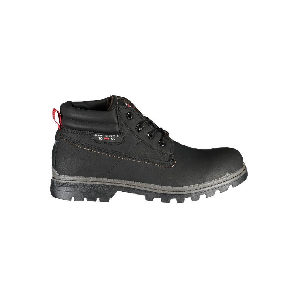 Carrera Black Polyester Boot CA-25549-EU42/US9