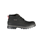 Carrera Black Polyester Boot CA-25549-EU42/US9