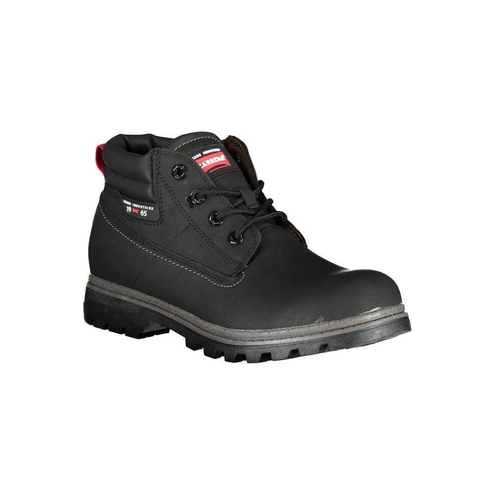 Carrera Black Polyester Boot CA-25549-EU42/US9