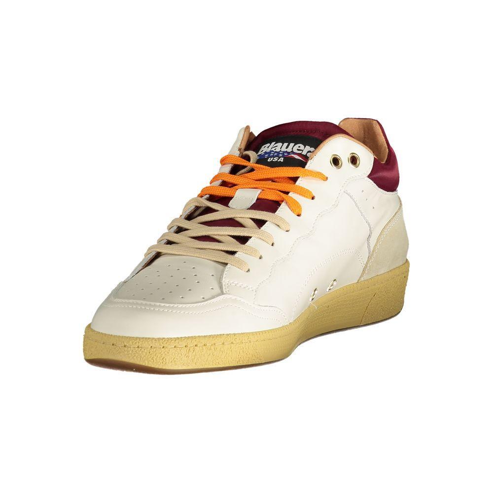 Blauer White Polyester Sneaker BL-38671-EU46