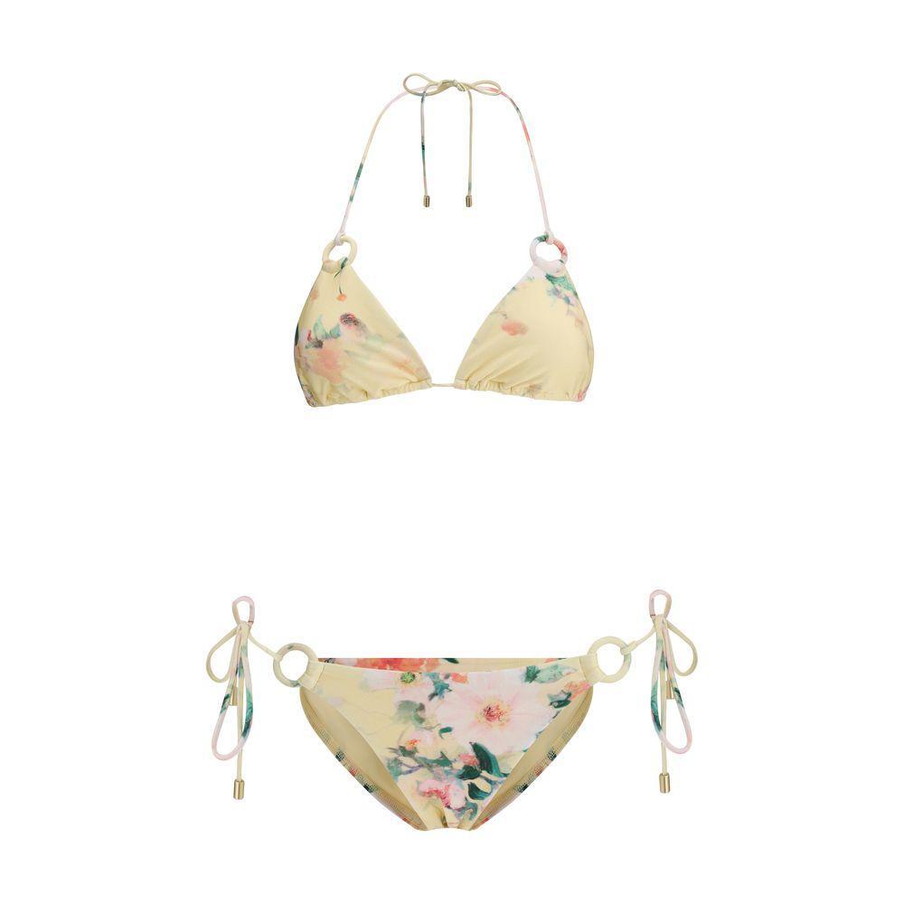 Zimmermann Everley Swimsuit ZI-5603WRS255YLWCFL-1