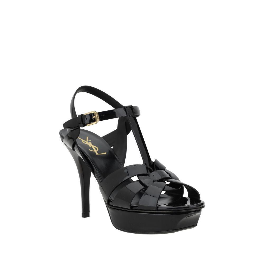 Saint Laurent Tribute Sandals SA-315490AAAOW1000-EU38.5/US8.5