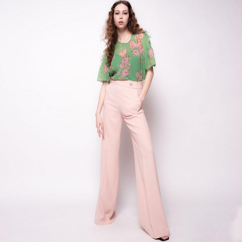 PINKO Pink Polyester Jeans & Pant PI-13736-IT40|S