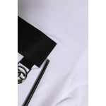 Dolce & Gabbana White Logo Crew Neck Short Sleeves T-shirt TSH91292-44