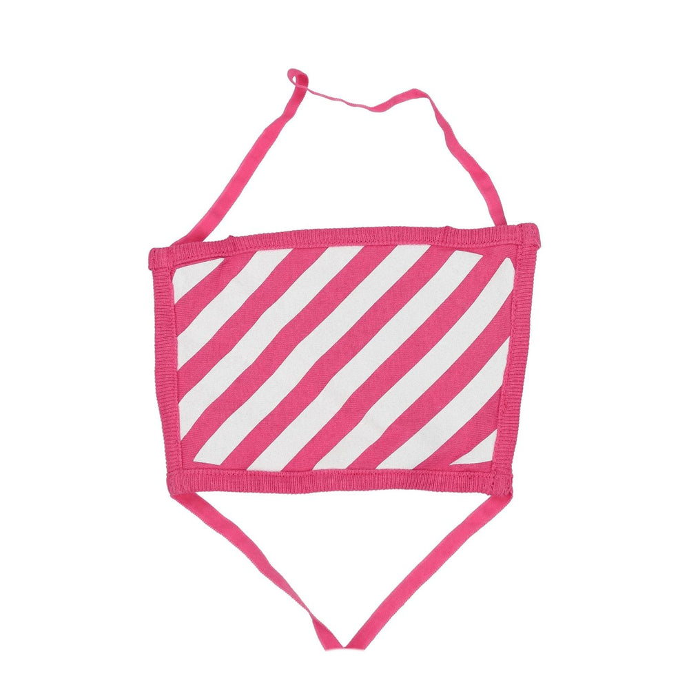 Off-White Pink Cotton Facemasks OF8547164750089BT
