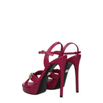Dolce & Gabbana Pink Leather Platforms DO-8547464806665-EU36/US6