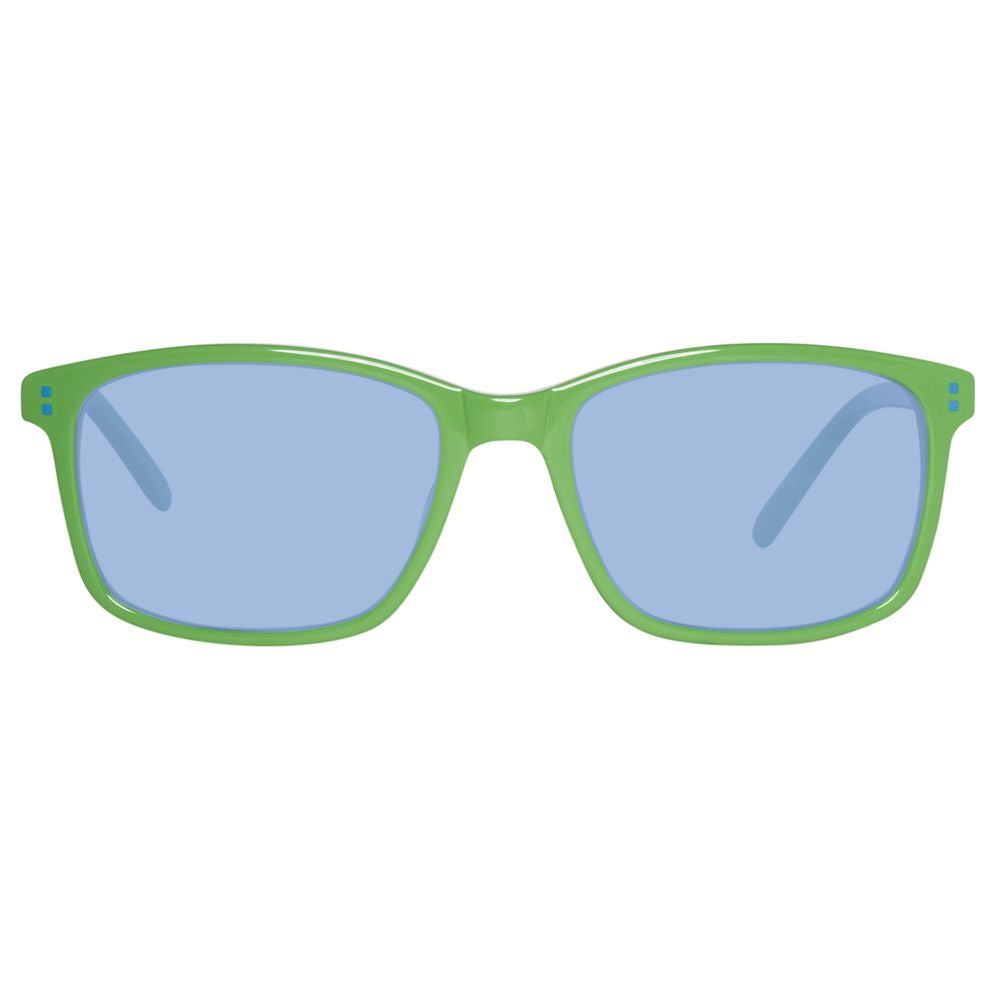 Benetton Green Plastic Sunglasses BEBN230S83AC
