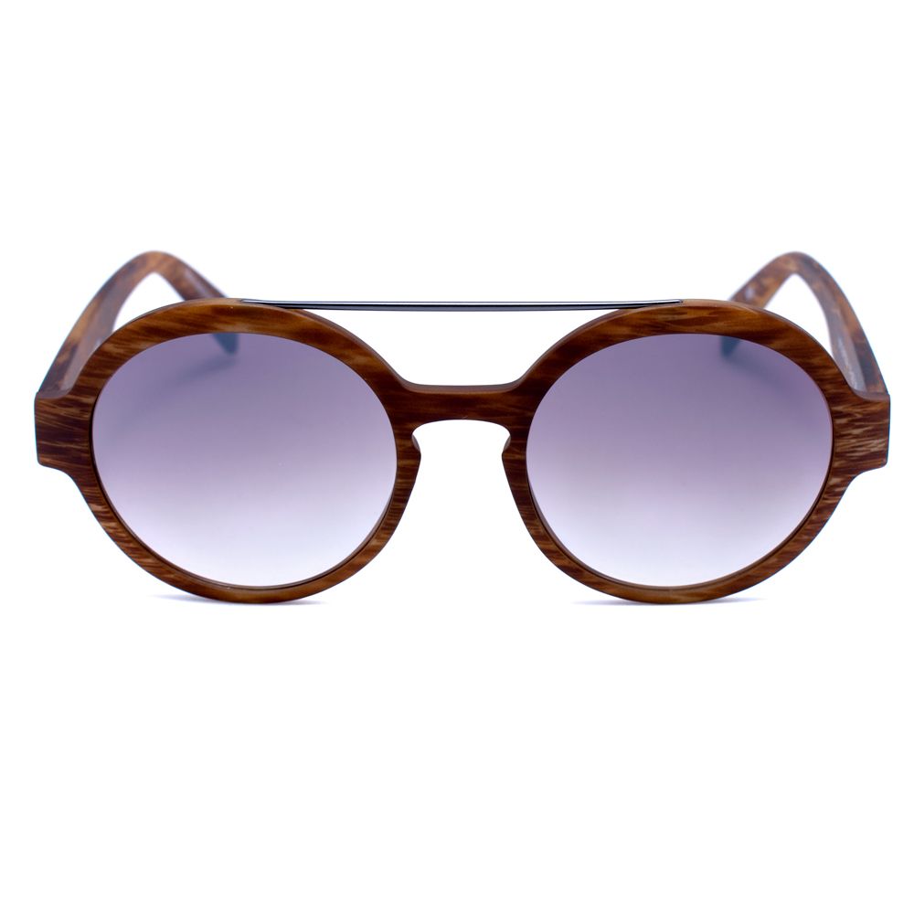 Italia Independent Brown Acetate Sunglasses