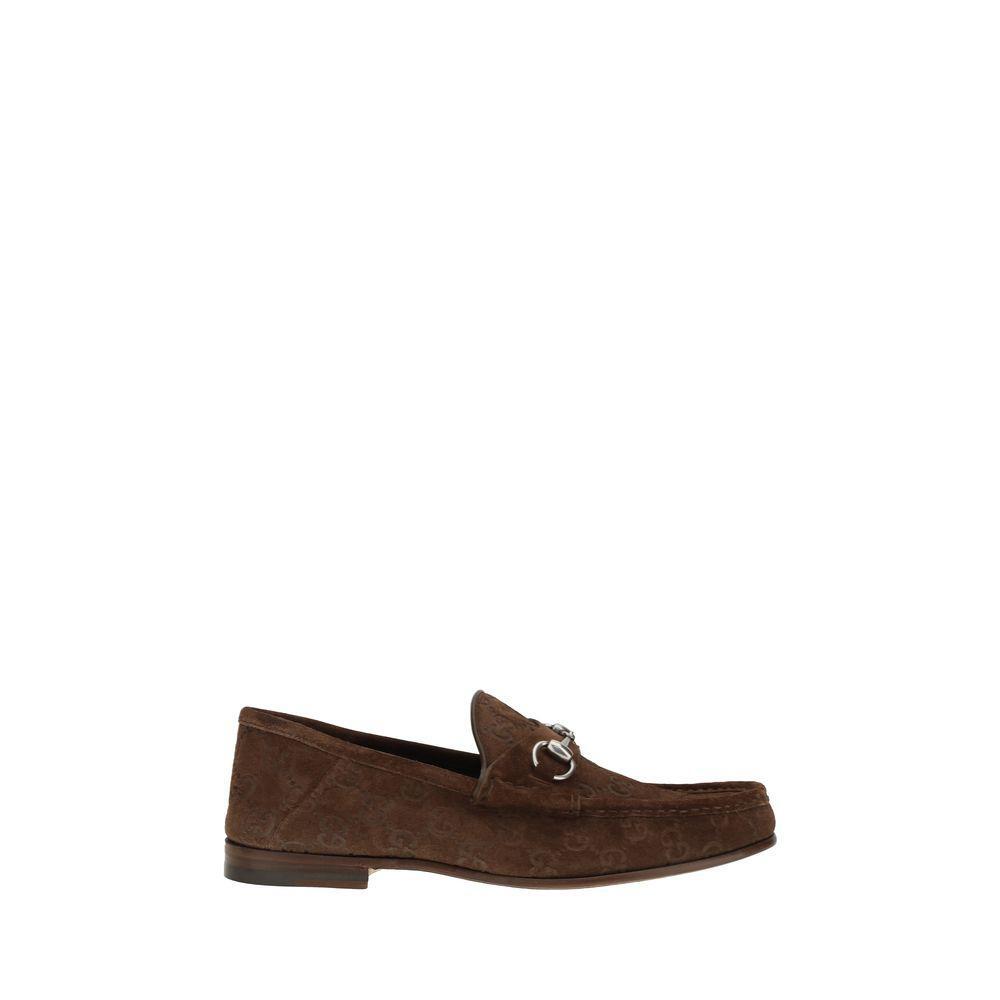 Gucci Suede Horsebit 1953 Loafers GU-816185AADWC2256-EU43/US10