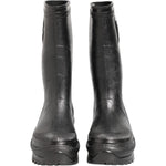 Dolce & Gabbana Metallic Black Pull On Rain Boots Men Shoes MV7884-41