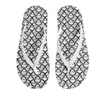 Dolce & Gabbana Black White Logo Beachwear Flats Slipper Shoes MV7896-44