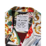 Dolce & Gabbana Multicolor Shell Print Hawaii Casual Shirt TSH90793-39