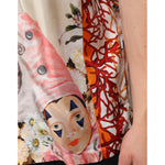 Dolce & Gabbana Multicolor Shell Print Hawaii Casual Shirt TSH90793-39