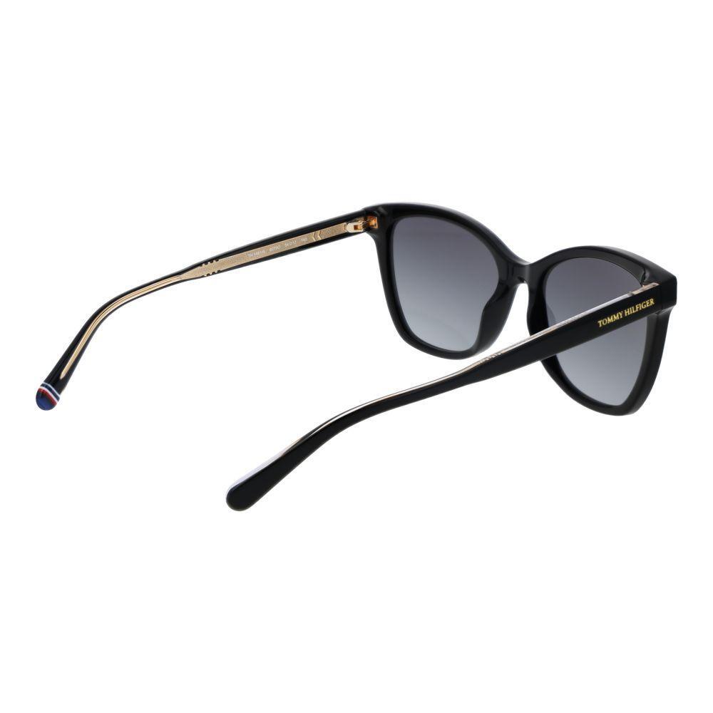 Tommy Hilfiger Black Women Sunglasses TO-1062673